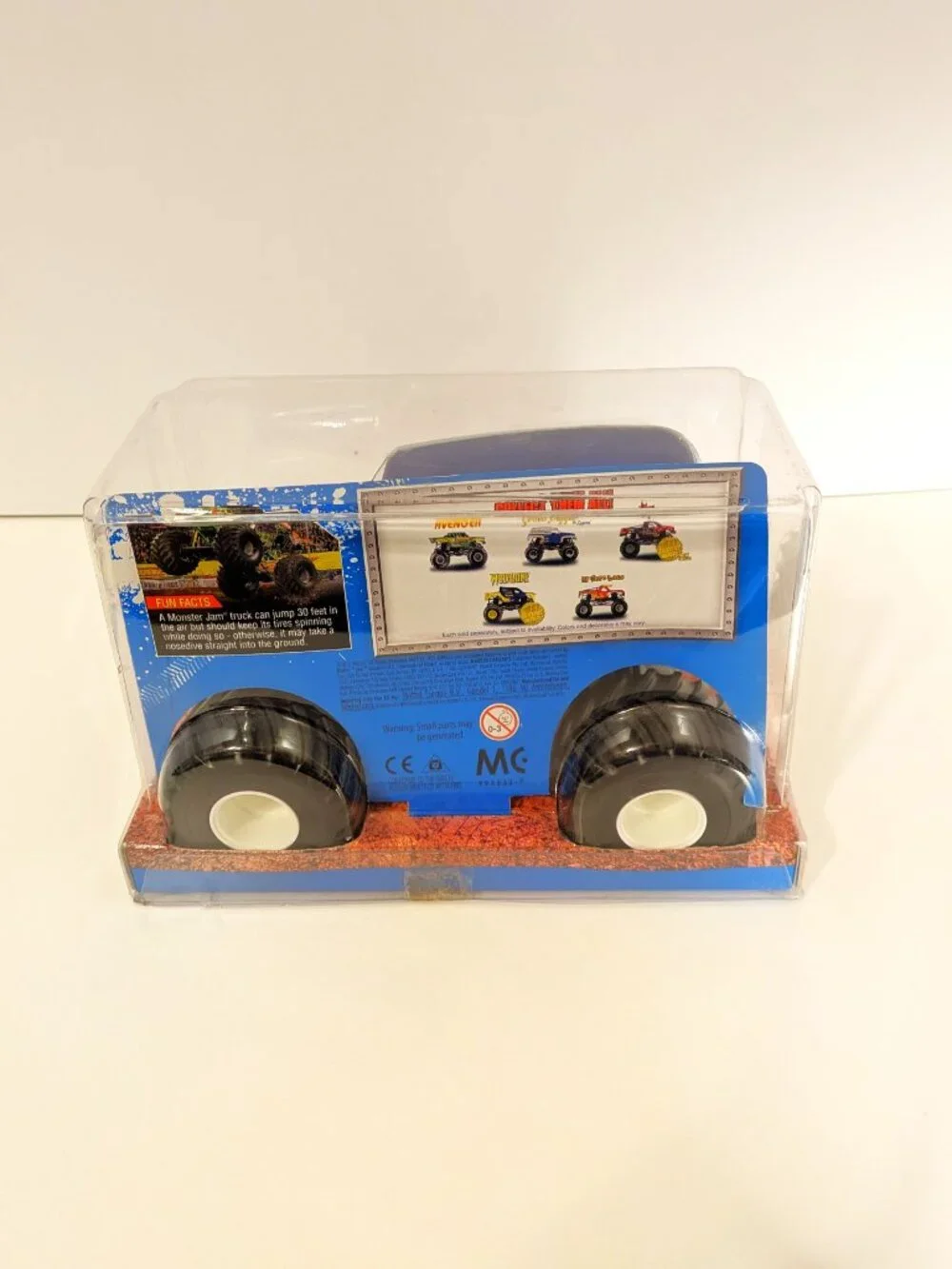 Hot Wheels 2013 Monster Jam Grave Digger The Legend Die Cast Metal Body Blue NEW